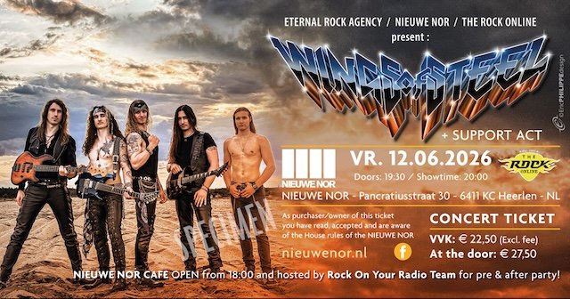 WINGS OF STEEL Ltd. Hard Ticket