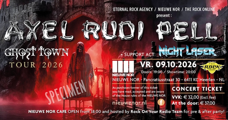 AXEL RUDI PELL Ltd. Hard Ticket