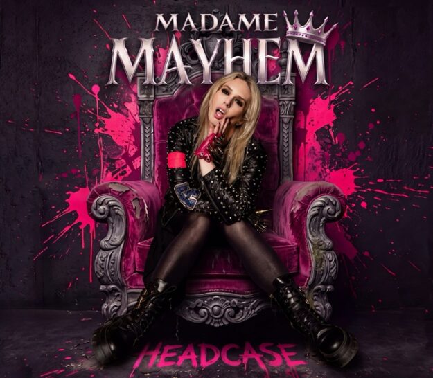 Madame Mayhem – Headcase – album cover – web