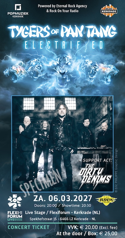 Ltd. Hard Ticket Tygers of Pan Tang